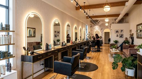 Illustration of Vip Salon & Spa, beauty salon in Alamosa, CO